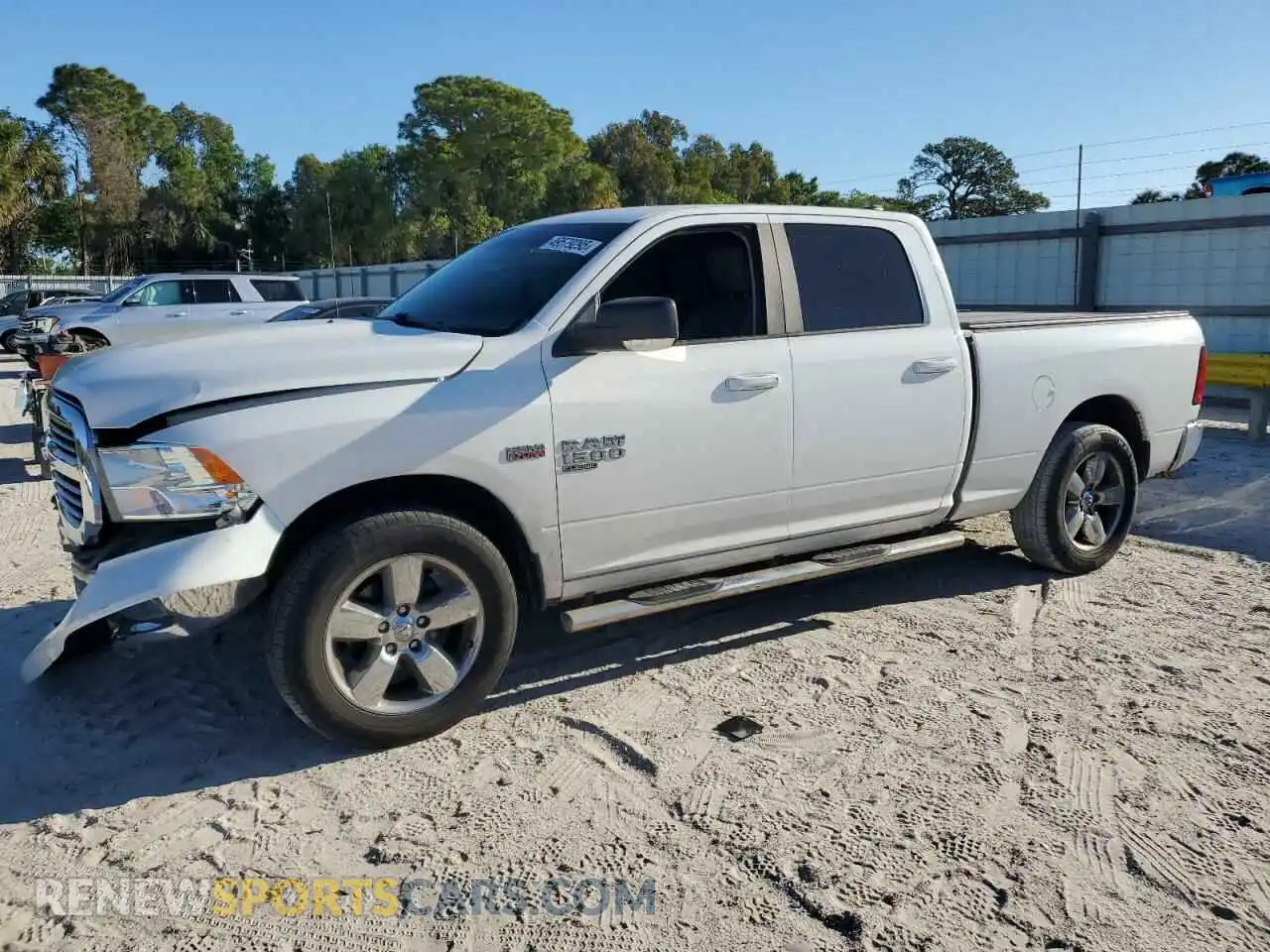 1 Photograph of a damaged car 1C6RR6TT5KS686699 RAM 1500 2019