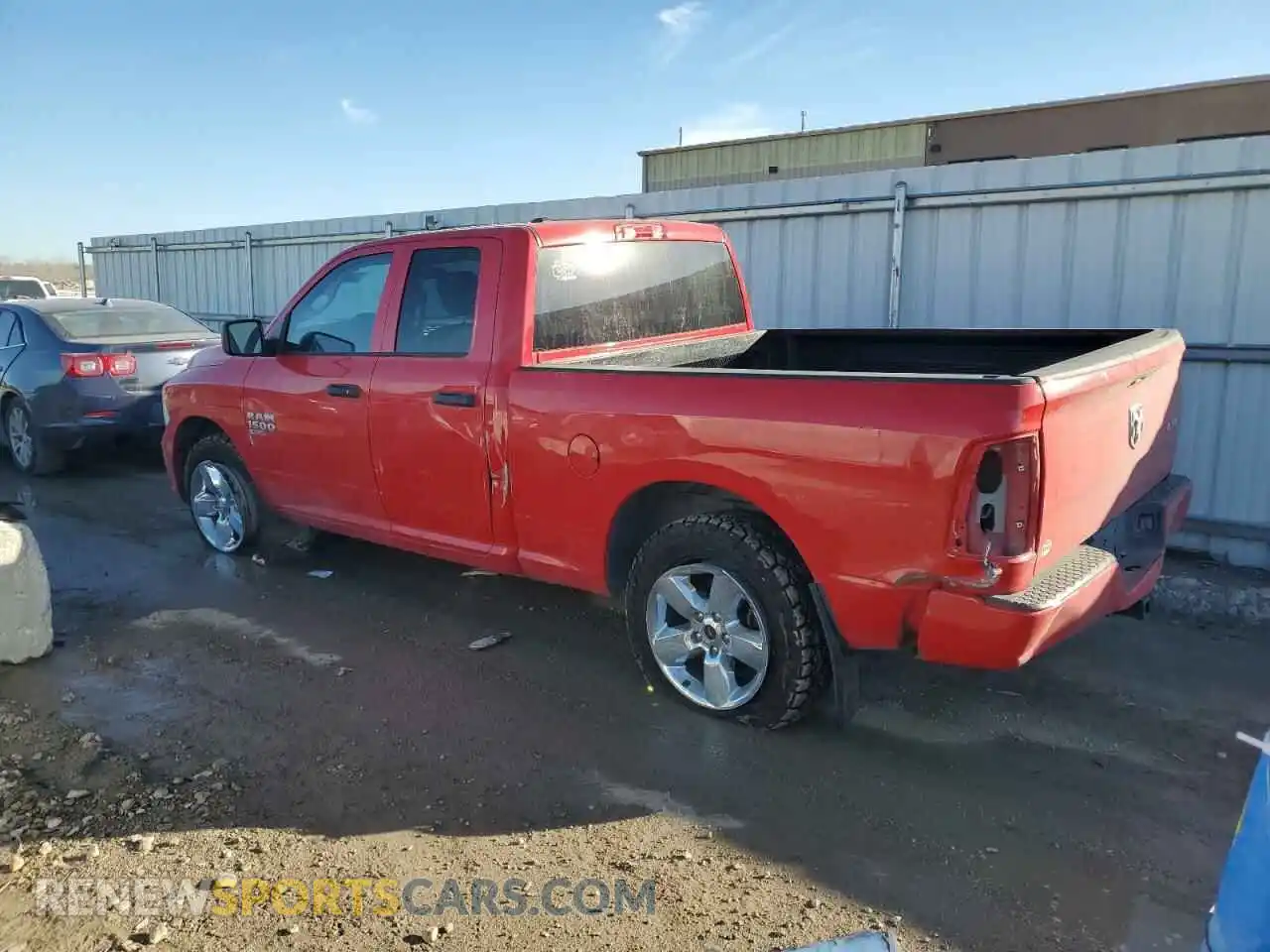 2 Photograph of a damaged car 1C6RR7FG1KS543494 RAM 1500 2019