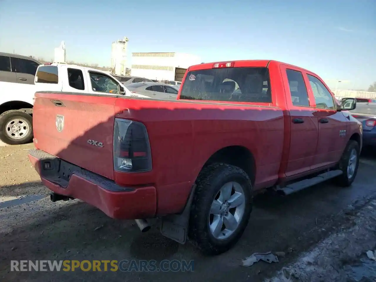 3 Photograph of a damaged car 1C6RR7FG1KS543494 RAM 1500 2019