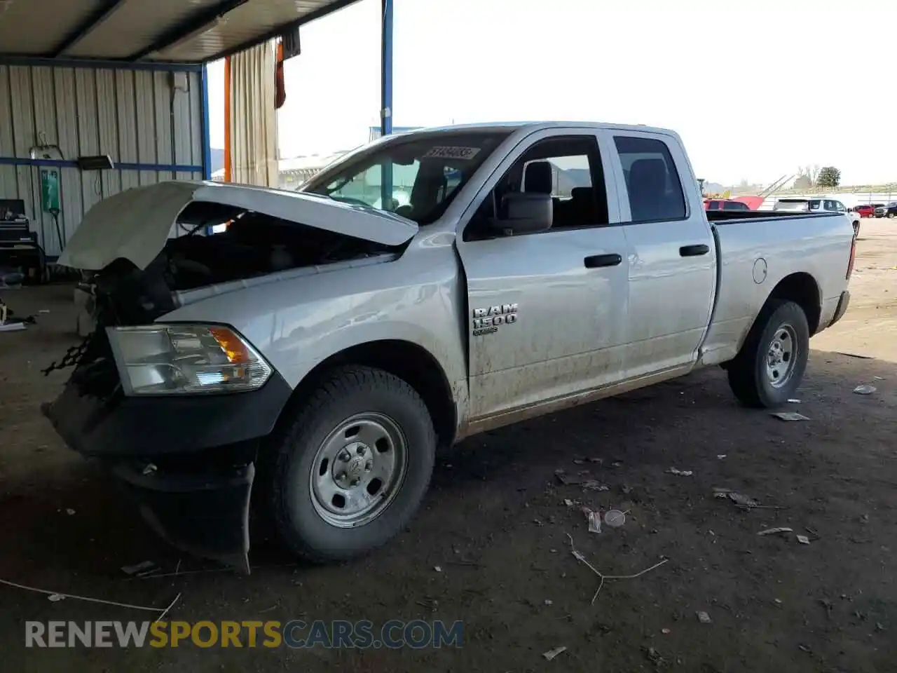 1 Photograph of a damaged car 1C6RR7FG2KS667998 RAM 1500 2019