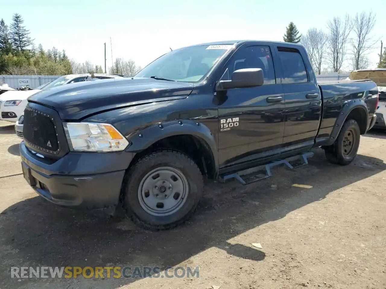 1 Photograph of a damaged car 1C6RR7FG2KS686650 RAM 1500 2019
