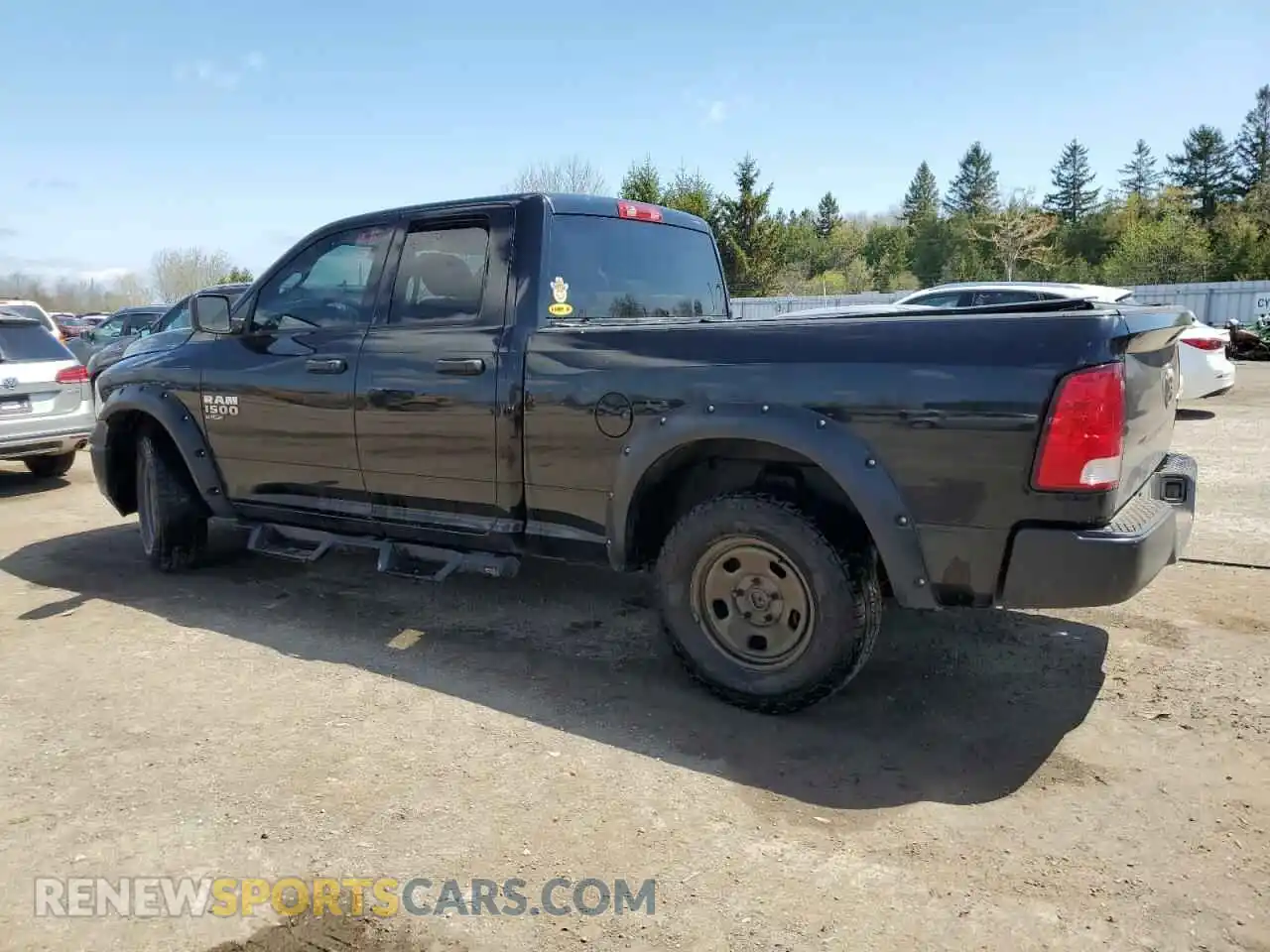 2 Photograph of a damaged car 1C6RR7FG2KS686650 RAM 1500 2019