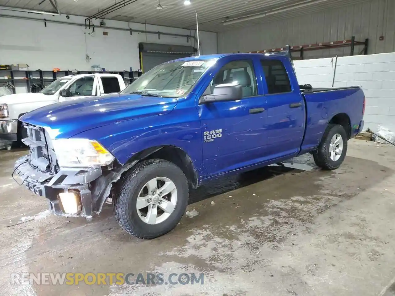 1 Photograph of a damaged car 1C6RR7FG3KS636789 RAM 1500 2019