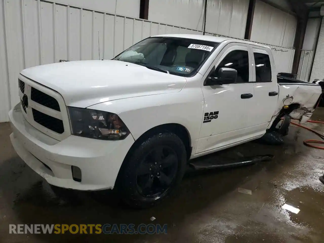 1 Photograph of a damaged car 1C6RR7FG3KS706159 RAM 1500 2019
