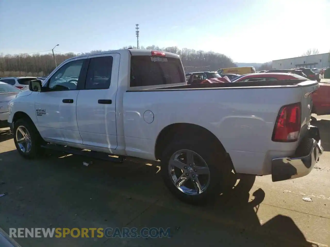 2 fotografías del automóvil dañado 1C6RR7FGXKS618578 RAM 1500 2019