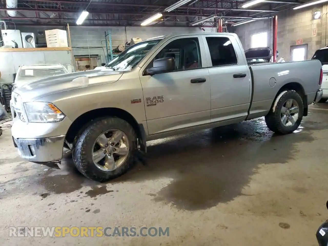 1 Photograph of a damaged car 1C6RR7FT1KS595642 RAM 1500 2019