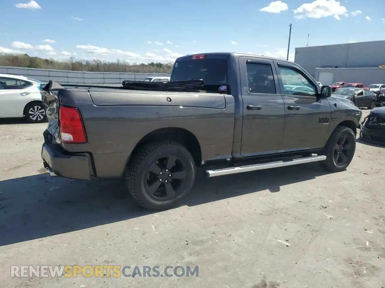 3 fotografías del automóvil dañado 1C6RR7FT3KS503950 RAM 1500 2019