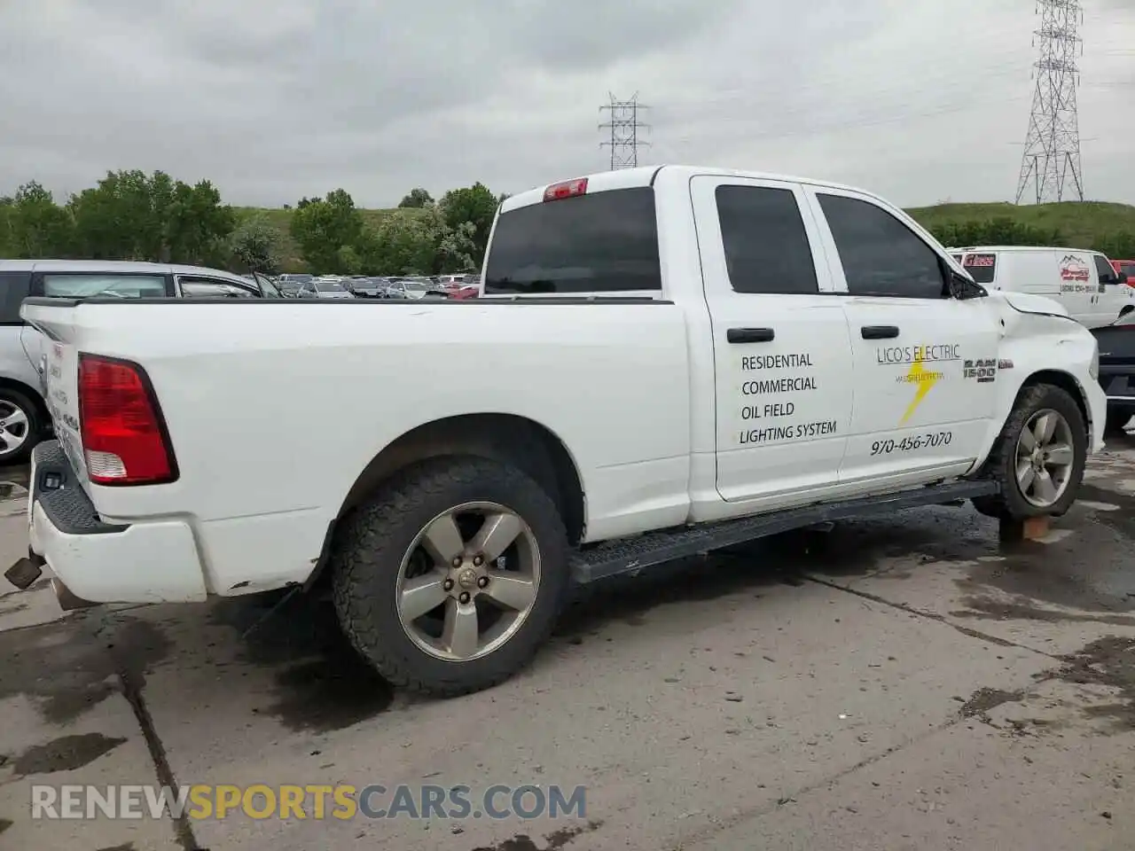 3 Photograph of a damaged car 1C6RR7FT3KS543817 RAM 1500 2019