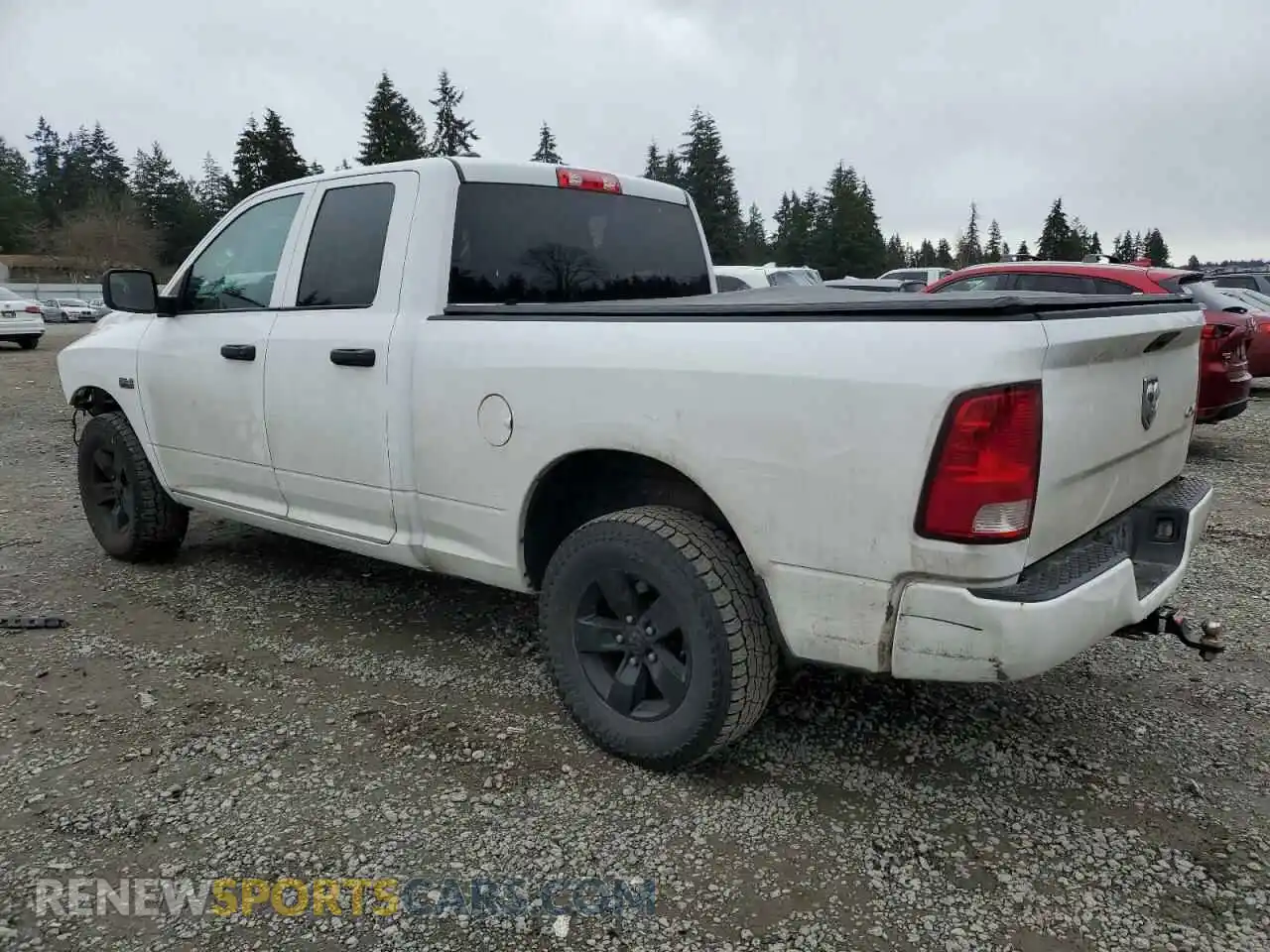 2 Photograph of a damaged car 1C6RR7FT3KS597599 RAM 1500 2019