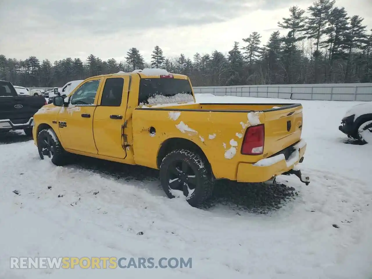 2 Photograph of a damaged car 1C6RR7FT4KS652173 RAM 1500 2019