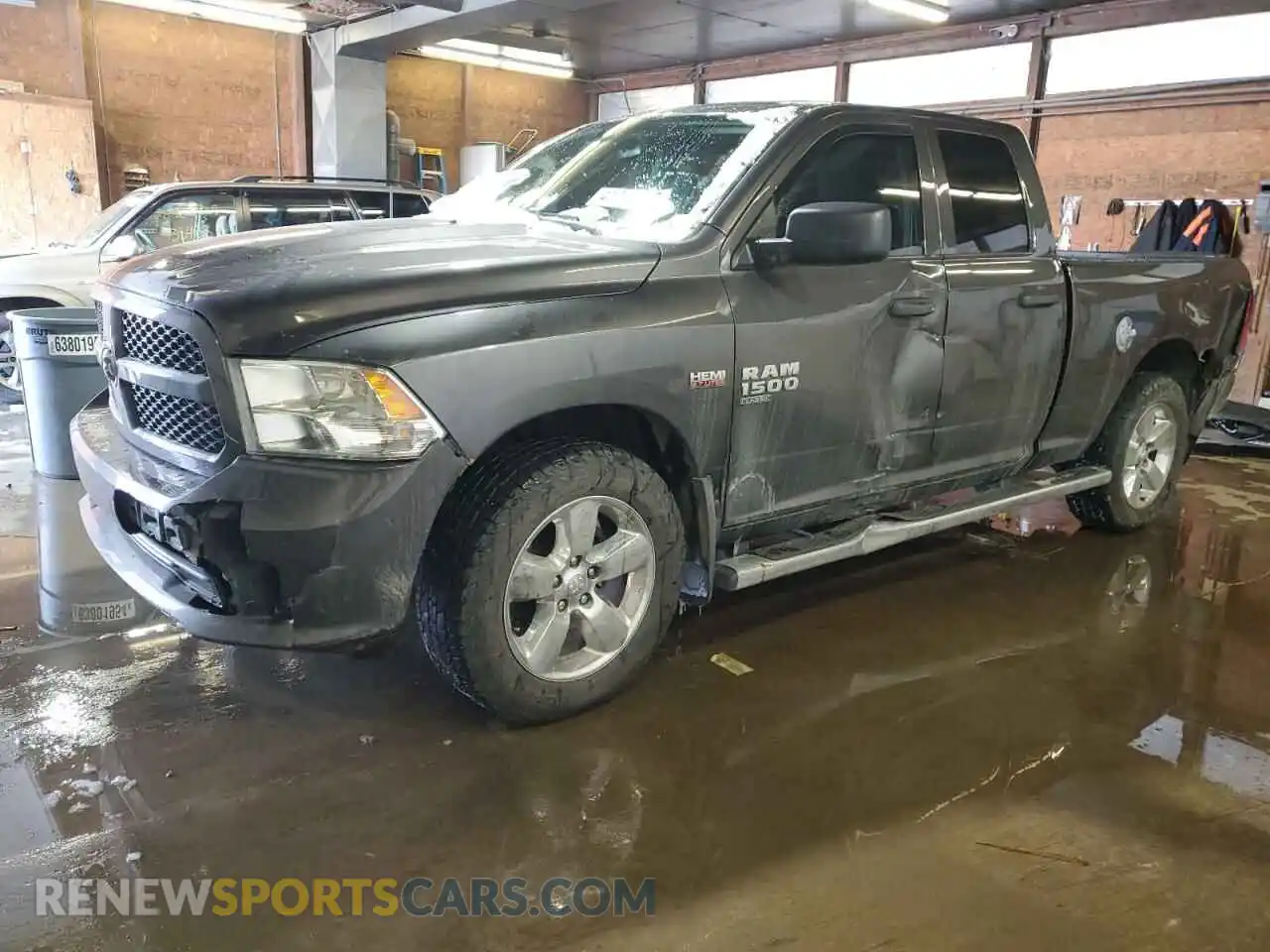 1 Photograph of a damaged car 1C6RR7FT6KS501836 RAM 1500 2019
