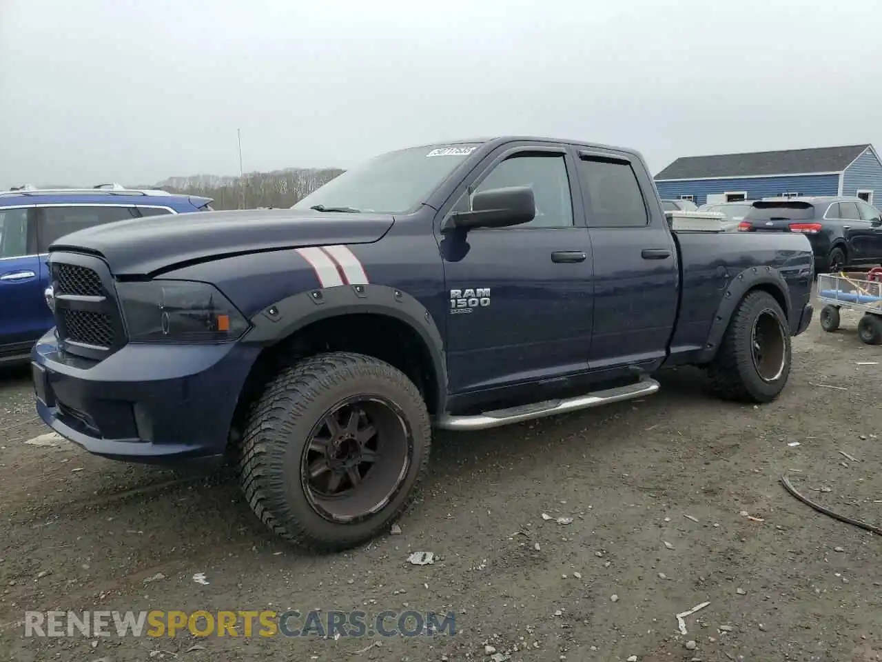 1 Photograph of a damaged car 1C6RR7FT7KS546784 RAM 1500 2019