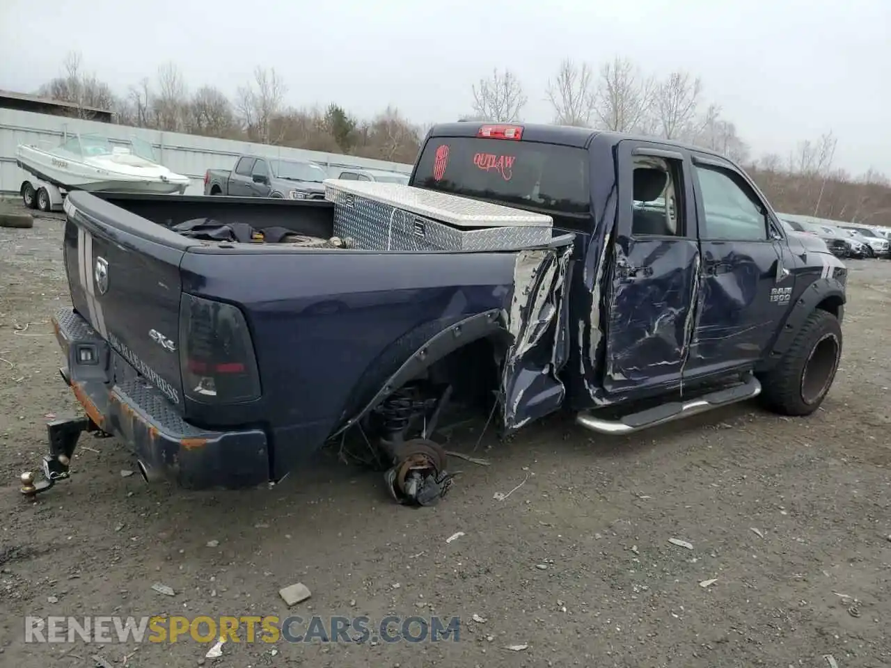 3 Photograph of a damaged car 1C6RR7FT7KS546784 RAM 1500 2019