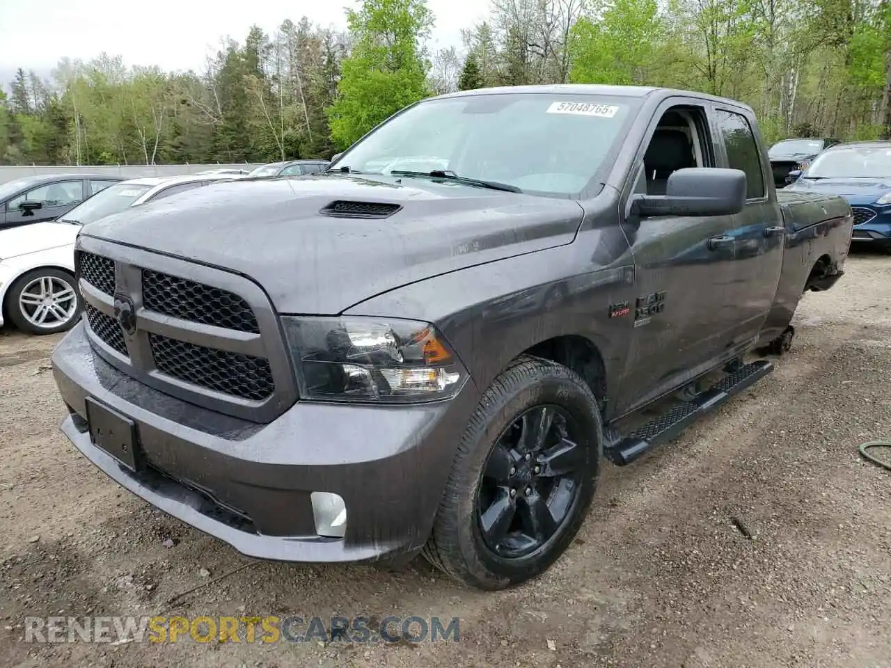 1 Photograph of a damaged car 1C6RR7FT9KS511955 RAM 1500 2019