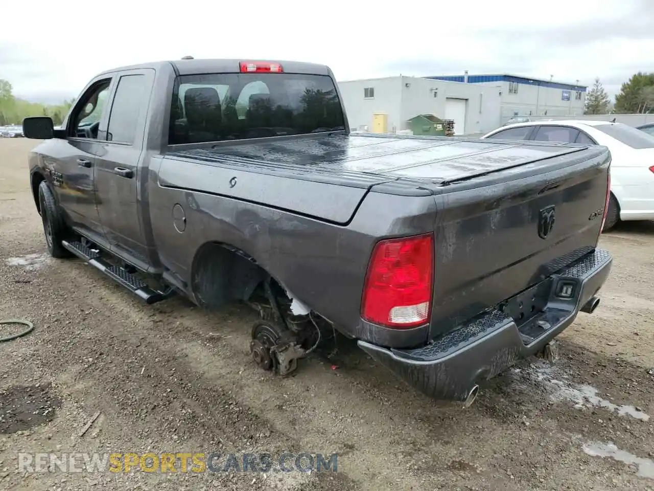 2 Photograph of a damaged car 1C6RR7FT9KS511955 RAM 1500 2019