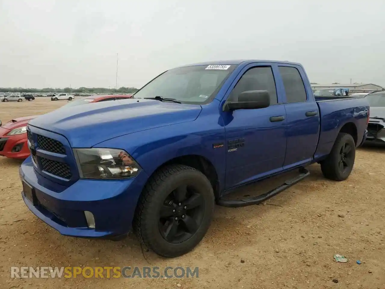 1 Photograph of a damaged car 1C6RR7FT9KS553221 RAM 1500 2019