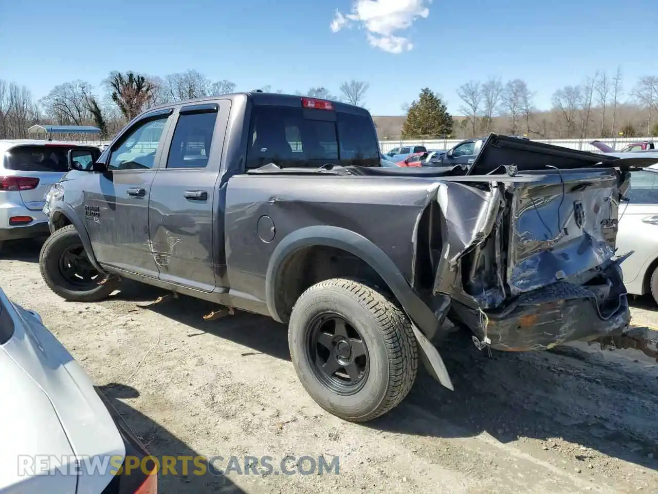 2 Photograph of a damaged car 1C6RR7GG5KS664611 RAM 1500 2019