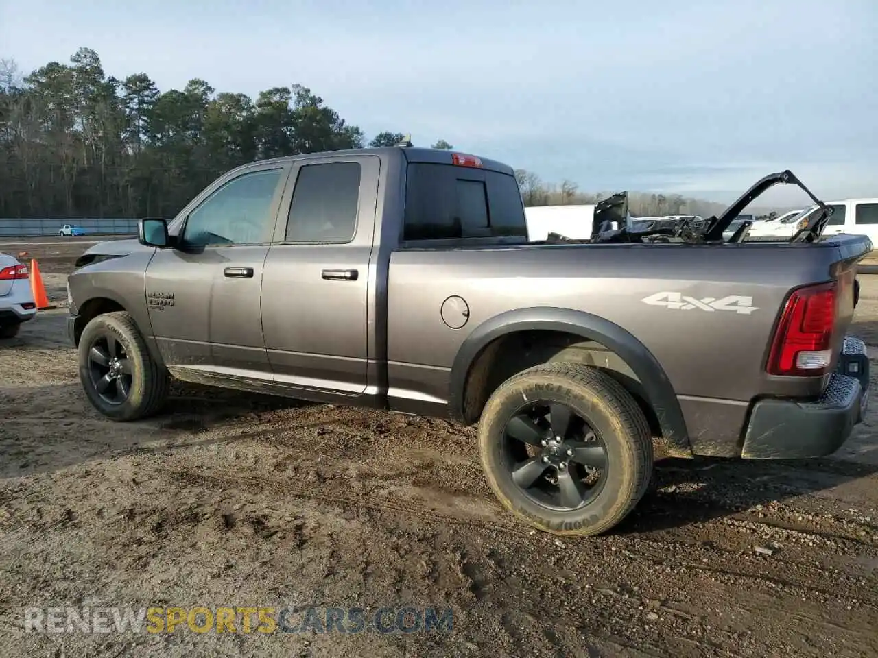 2 Photograph of a damaged car 1C6RR7GG7KS653304 RAM 1500 2019