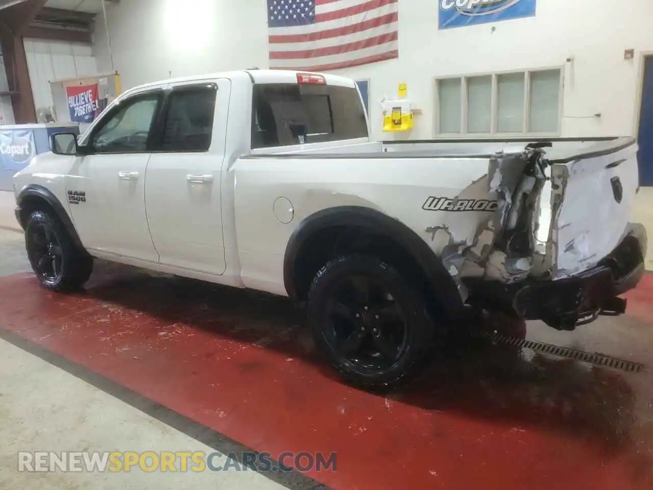 2 Photograph of a damaged car 1C6RR7GGXKS705718 RAM 1500 2019