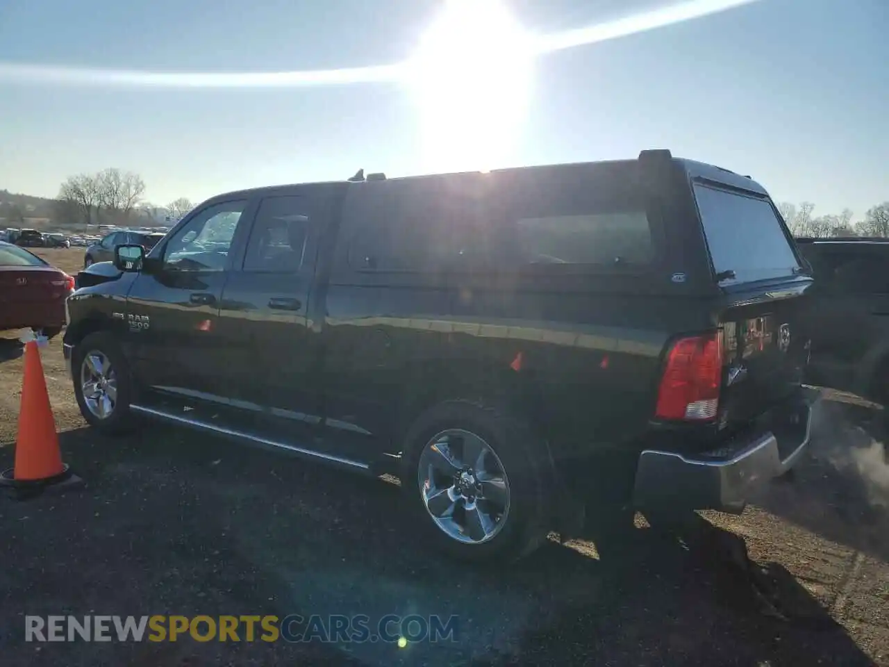 2 Photograph of a damaged car 1C6RR7GT4KS551360 RAM 1500 2019