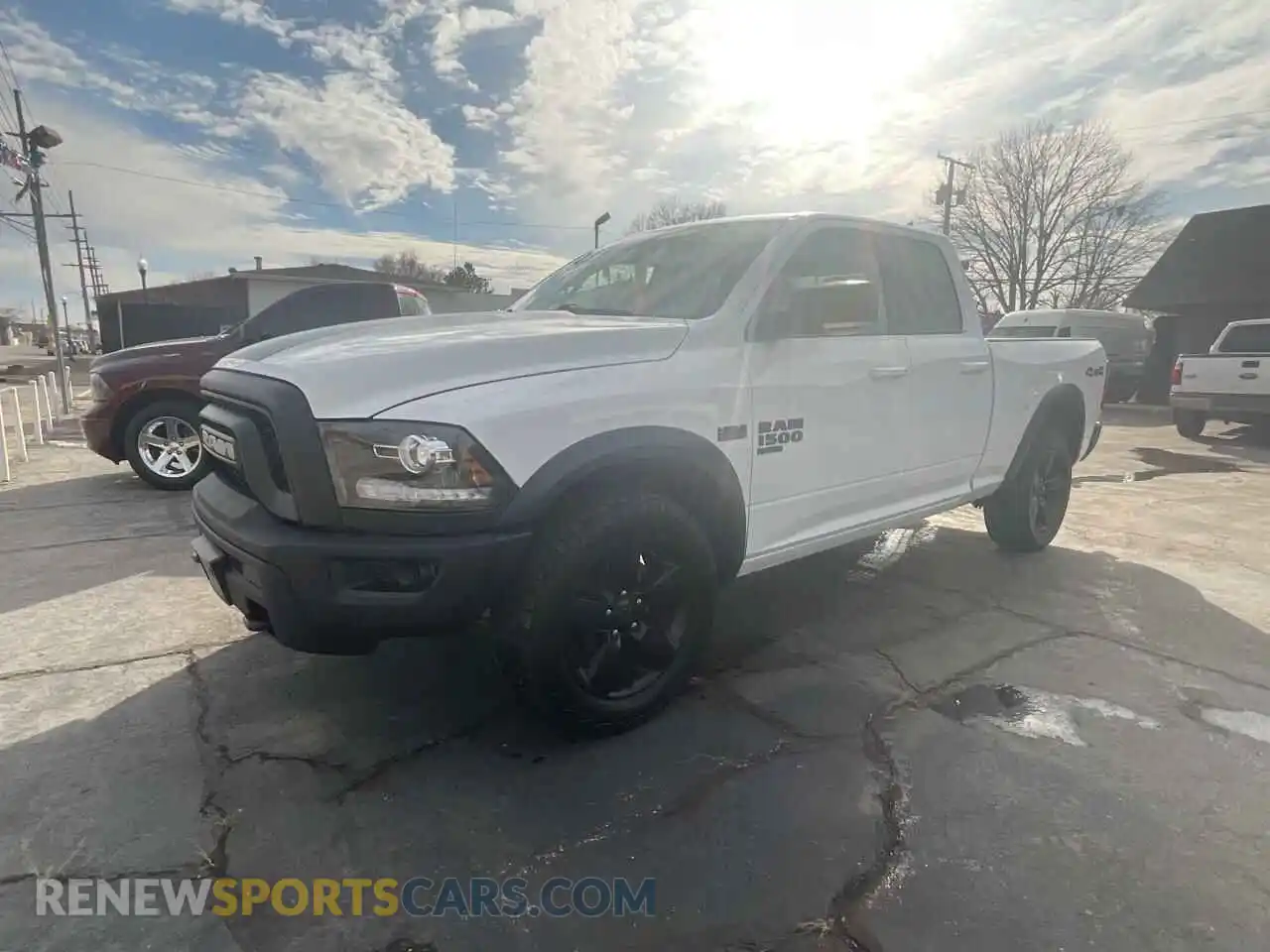 2 Photograph of a damaged car 1C6RR7GT9KS617420 RAM 1500 2019