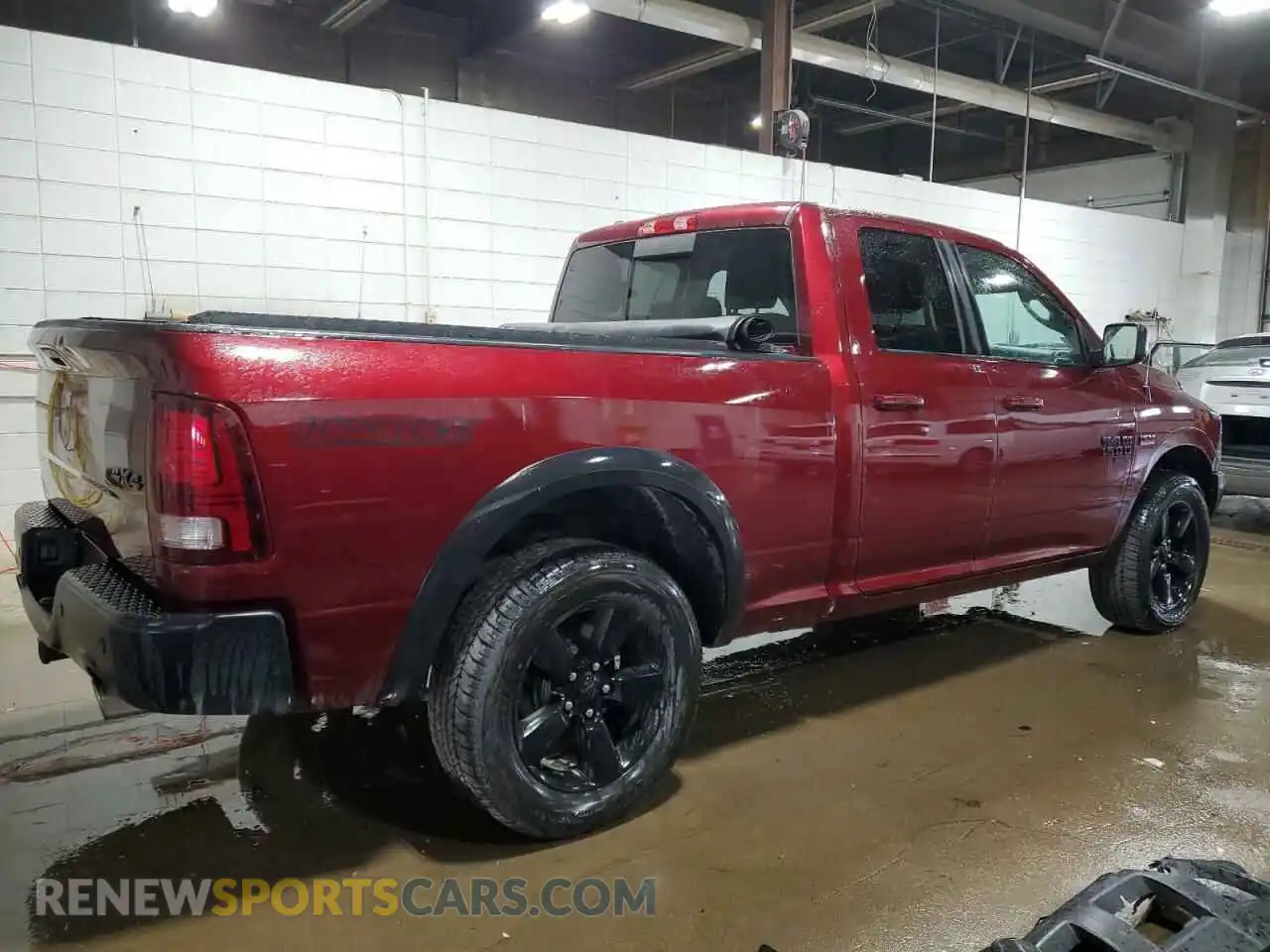 3 Photograph of a damaged car 1C6RR7GT9KS732518 RAM 1500 2019