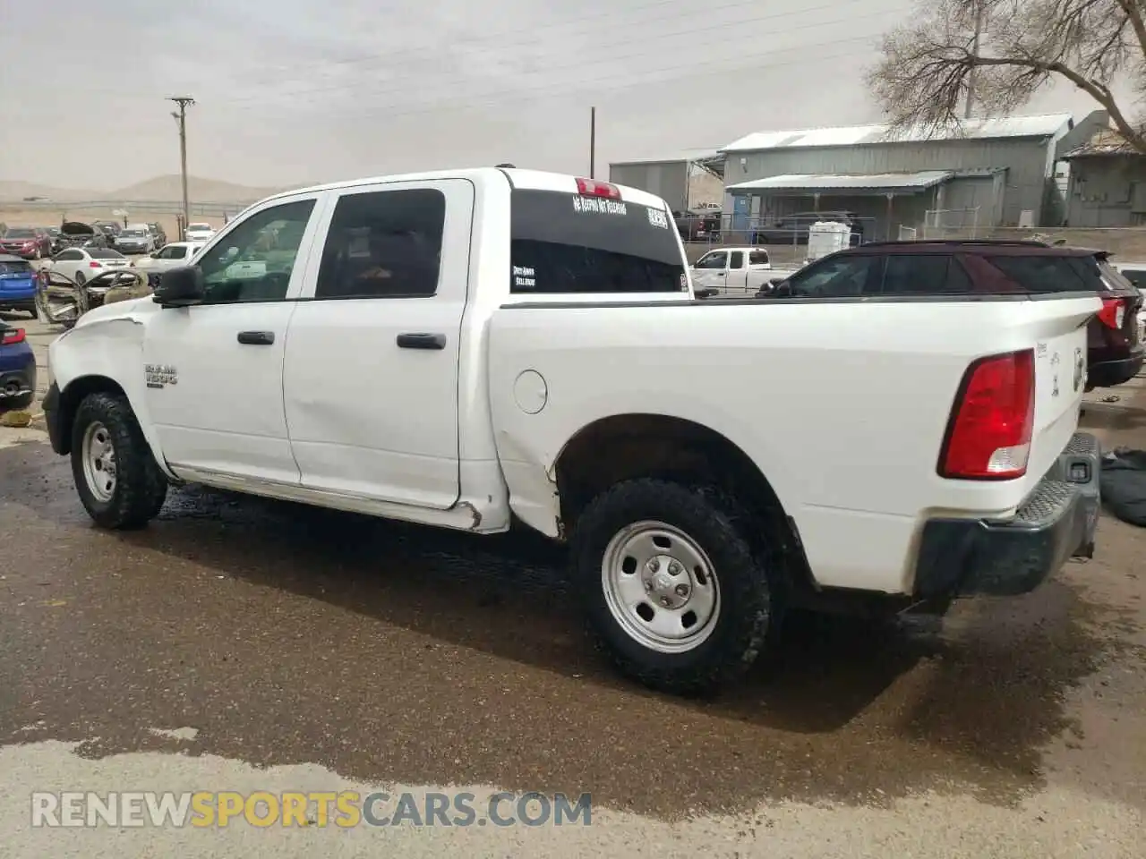 2 Photograph of a damaged car 1C6RR7KG8KS634414 RAM 1500 2019