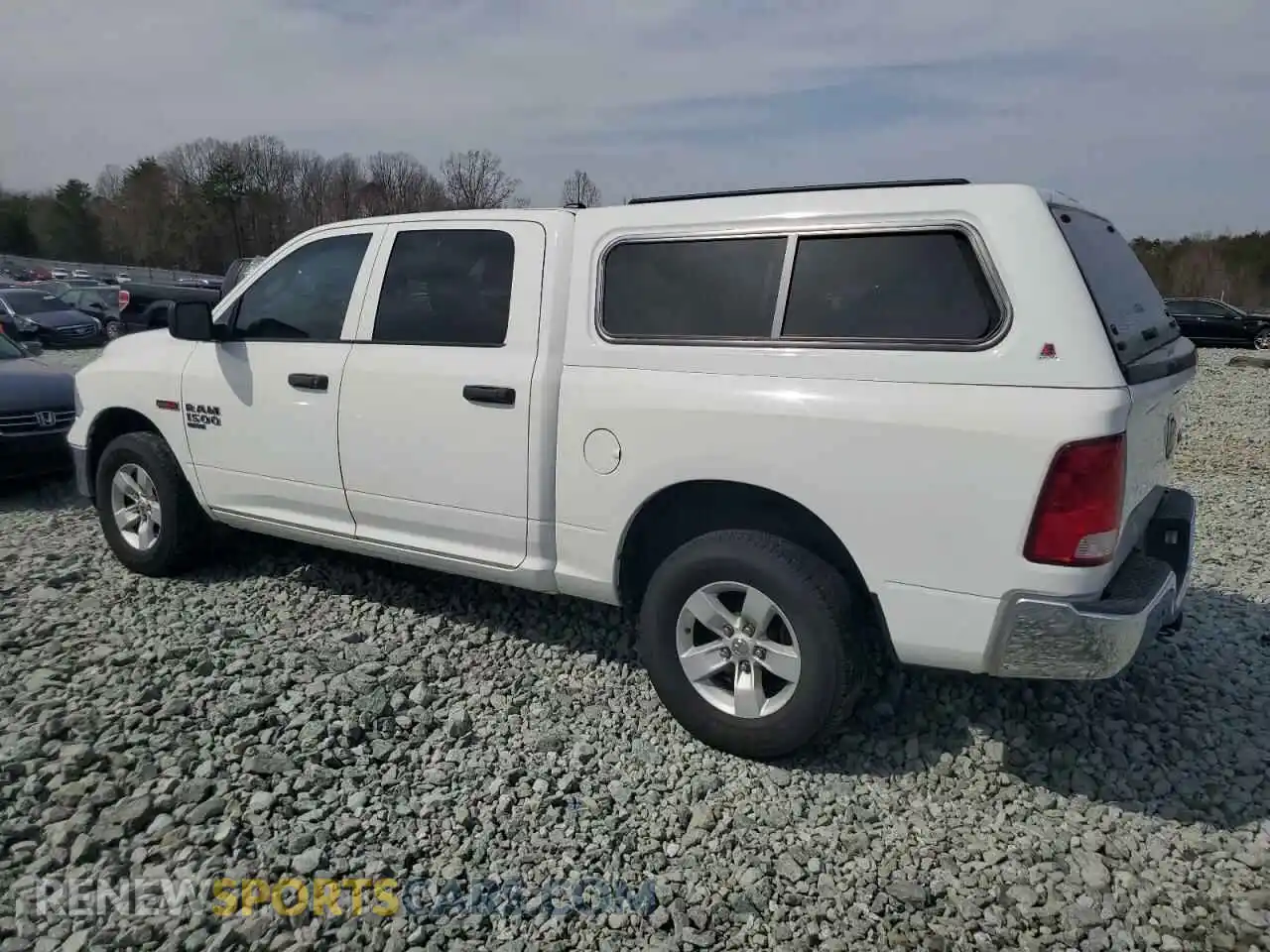 2 Photograph of a damaged car 1C6RR7KM3KS682179 RAM 1500 2019