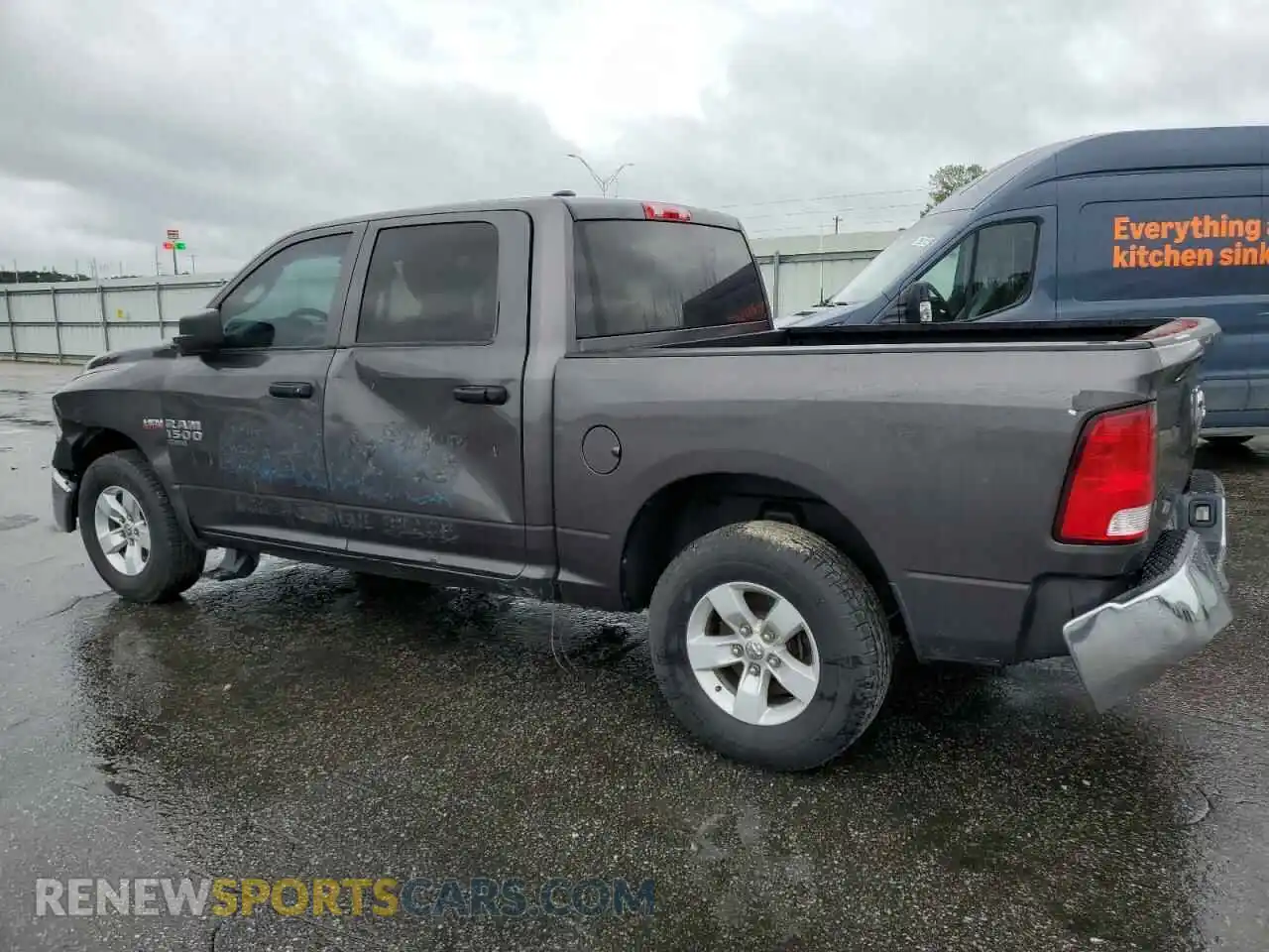 2 fotografías del automóvil dañado 1C6RR7KT2KS631179 RAM 1500 2019