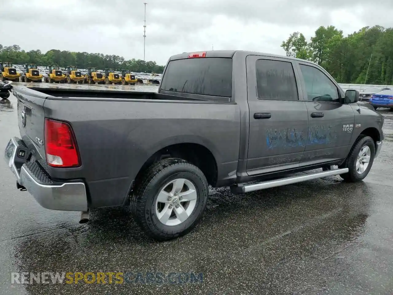 3 fotografías del automóvil dañado 1C6RR7KT2KS631179 RAM 1500 2019