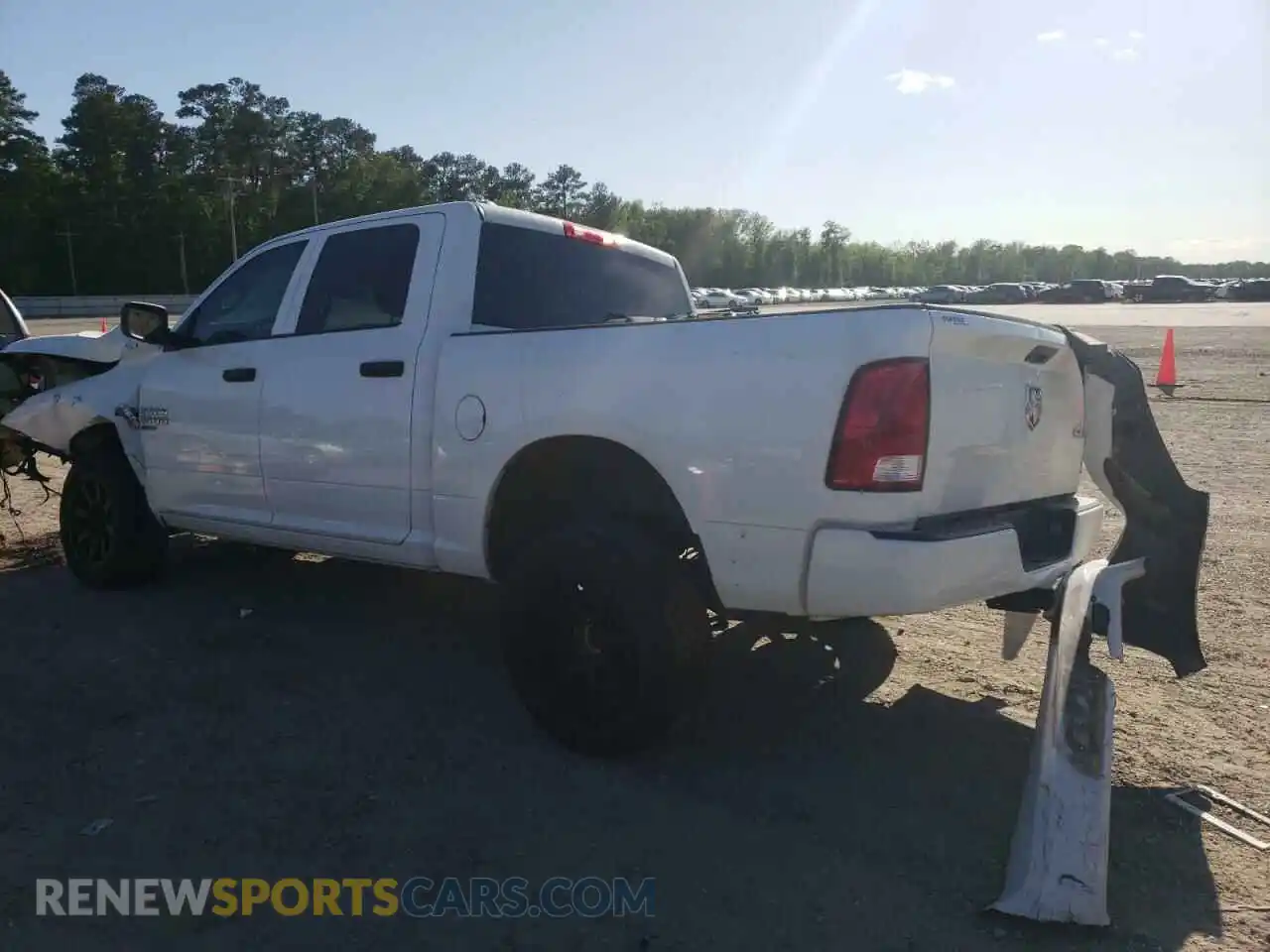 2 Photograph of a damaged car 1C6RR7KT3KS532774 RAM 1500 2019
