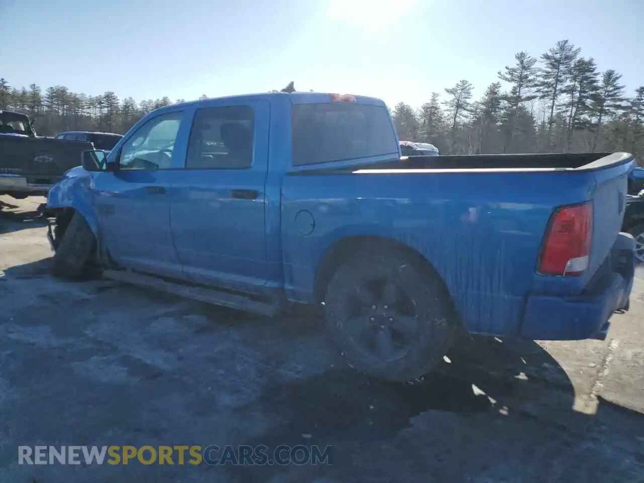 2 Photograph of a damaged car 1C6RR7KT4KS643270 RAM 1500 2019
