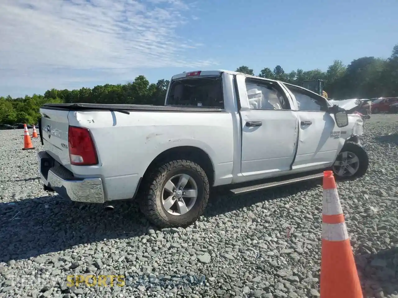 3 Photograph of a damaged car 1C6RR7KTXKS729666 RAM 1500 2019