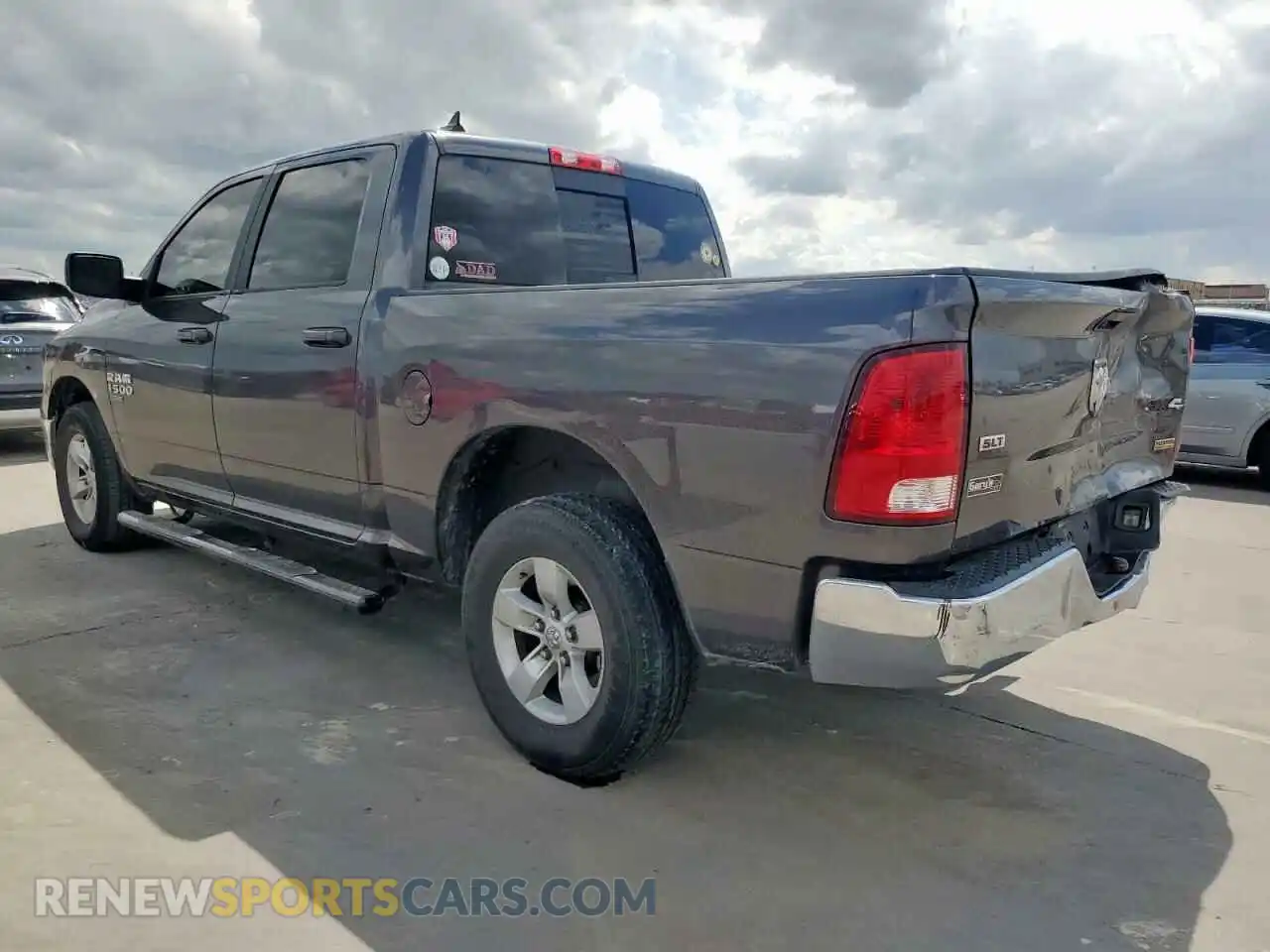 2 Photograph of a damaged car 1C6RR7LG2KS592661 RAM 1500 2019