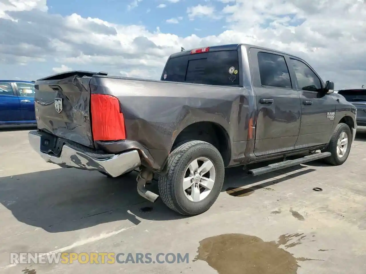 3 Photograph of a damaged car 1C6RR7LG2KS592661 RAM 1500 2019