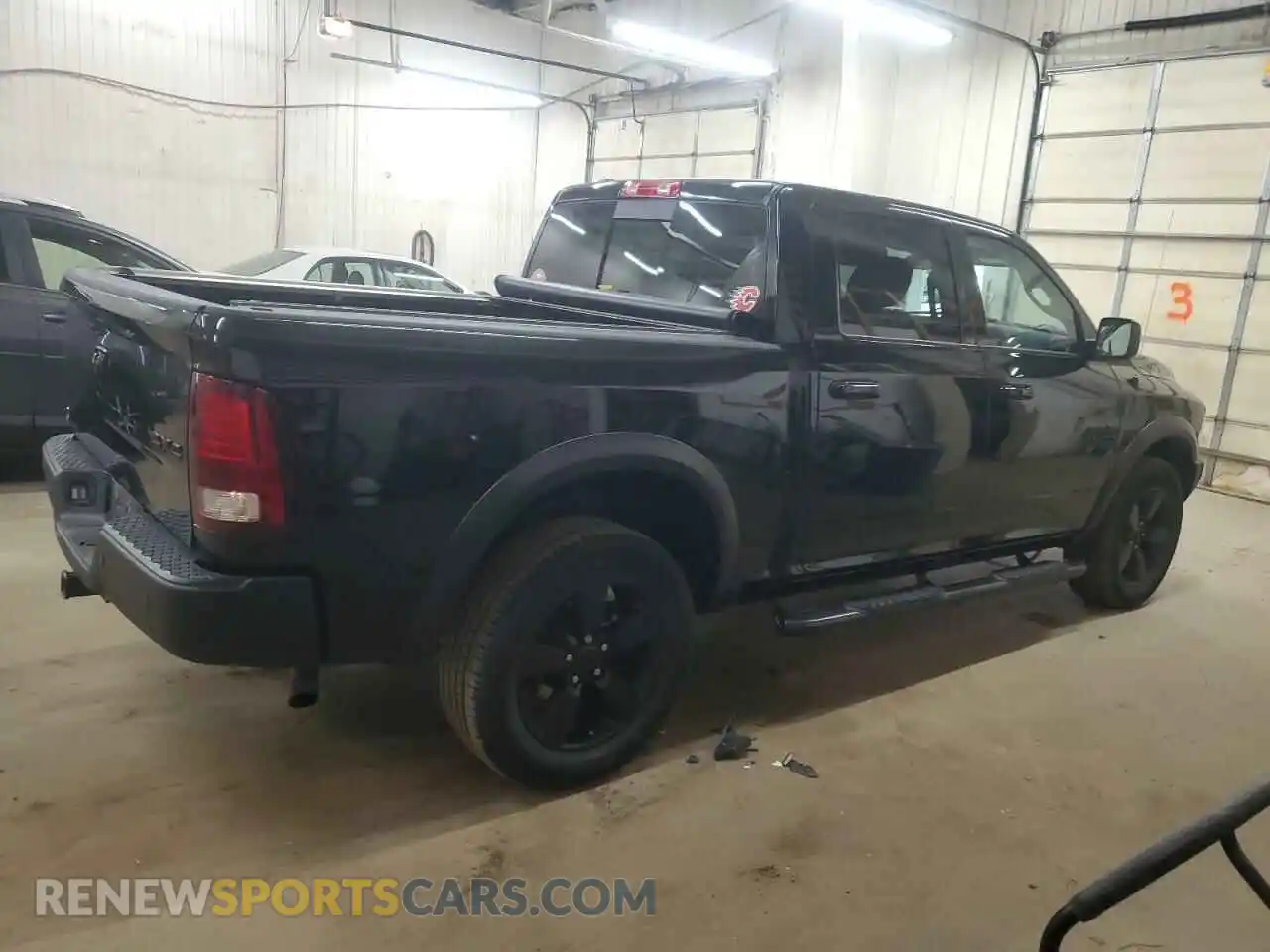 3 Photograph of a damaged car 1C6RR7LG7KS671534 RAM 1500 2019
