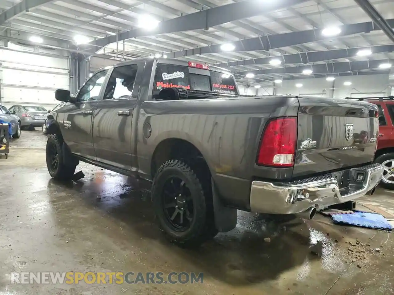 2 Photograph of a damaged car 1C6RR7LT2KS520291 RAM 1500 2019