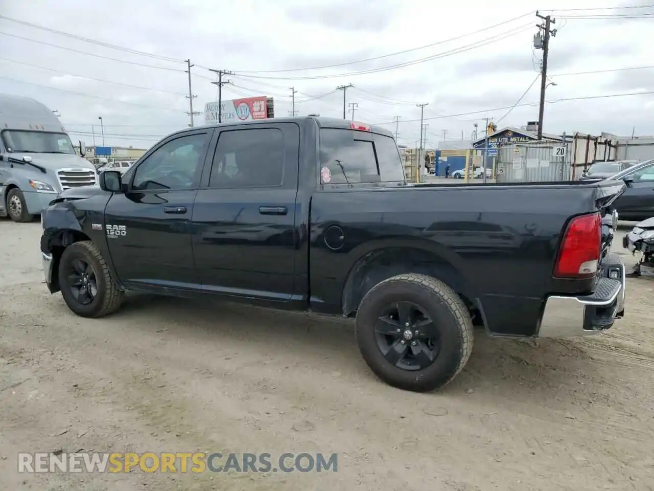 2 Photograph of a damaged car 1C6RR7LT2KS527628 RAM 1500 2019