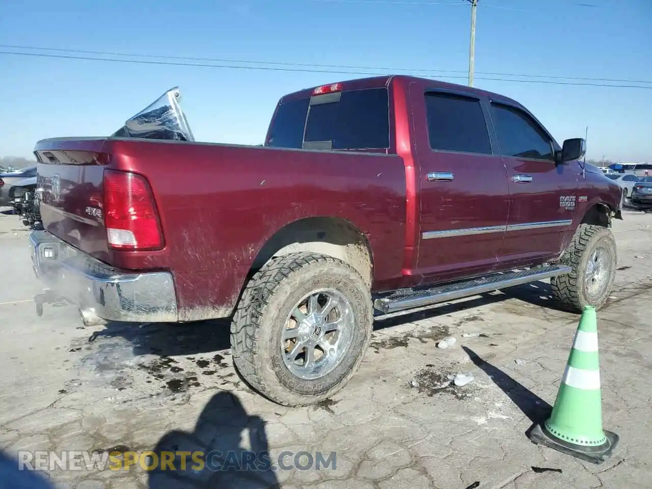3 Photograph of a damaged car 1C6RR7LT3KS557141 RAM 1500 2019
