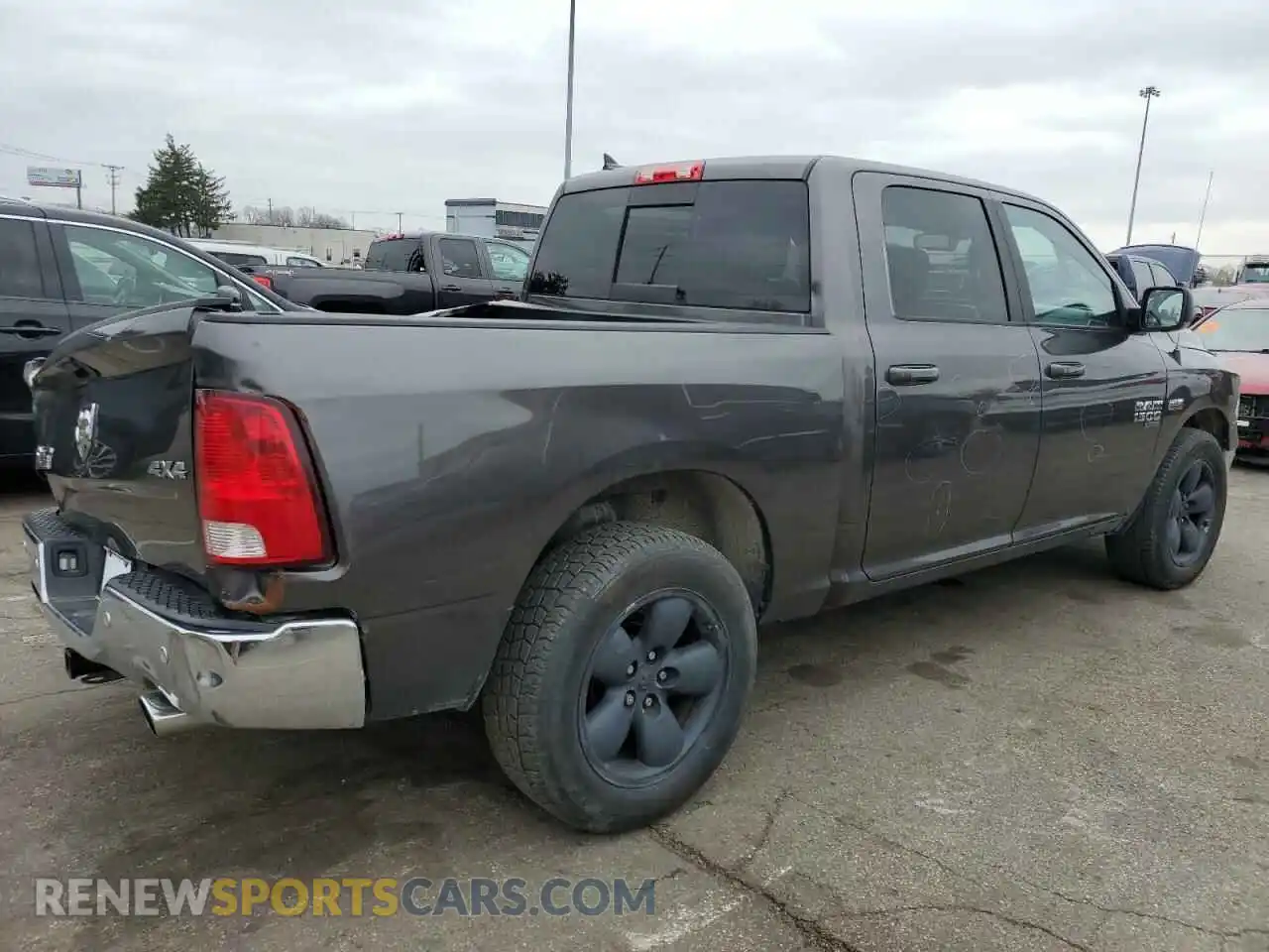 3 fotografías del automóvil dañado 1C6RR7LT3KS557821 RAM 1500 2019