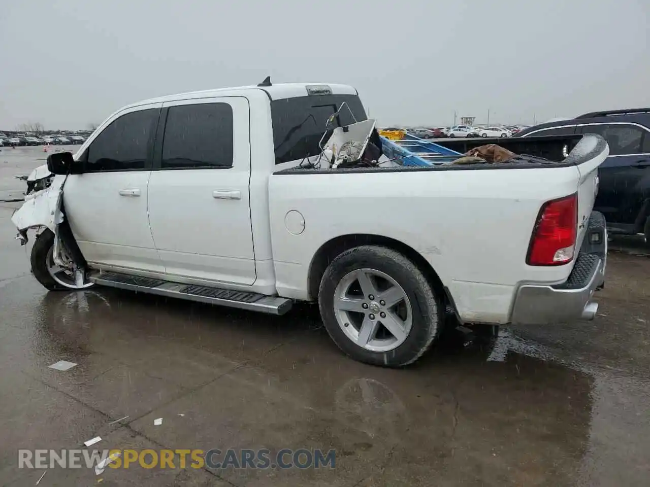 2 Photograph of a damaged car 1C6RR7LT7KS534641 RAM 1500 2019