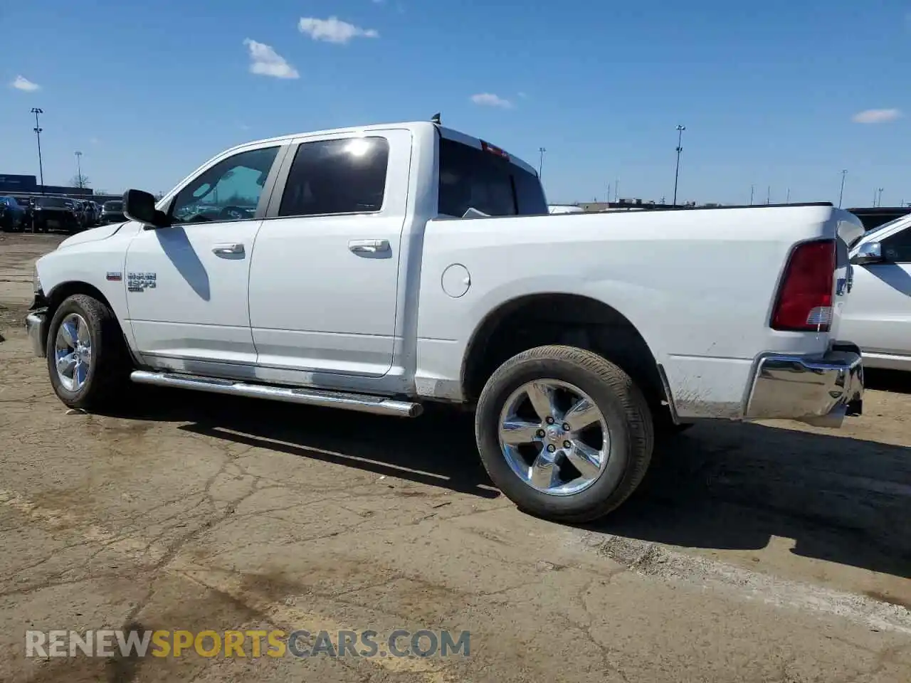 2 Photograph of a damaged car 1C6RR7LT7KS570135 RAM 1500 2019