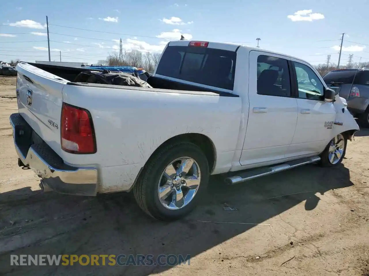 3 Photograph of a damaged car 1C6RR7LT7KS570135 RAM 1500 2019