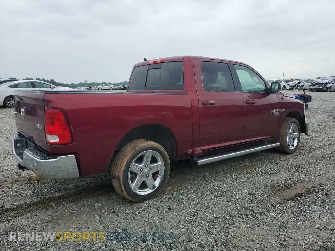 3 Photograph of a damaged car 1C6RR7LT7KS632424 RAM 1500 2019