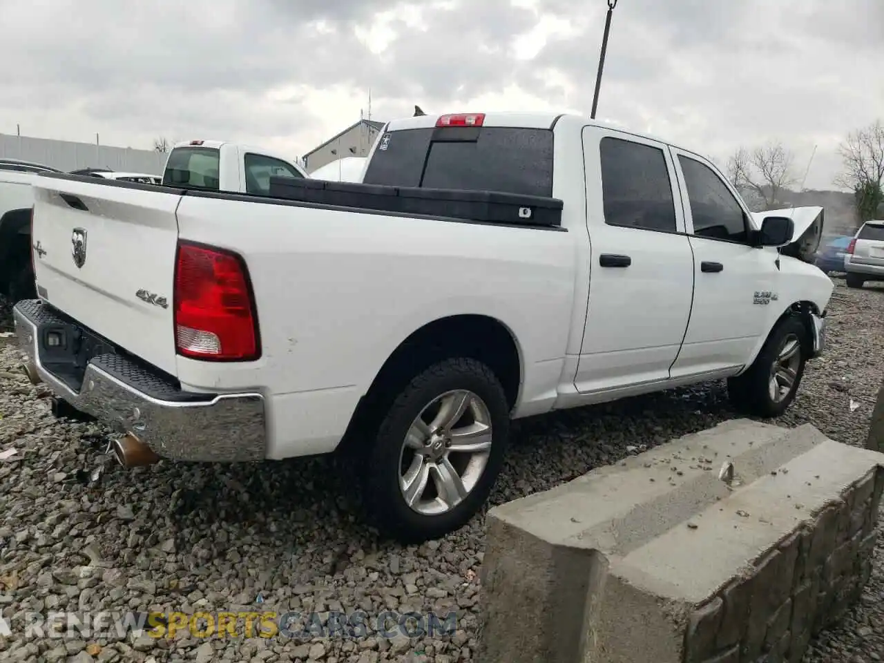 3 Фотография поврежденного автомобиля 1C6RR7LT9KS583016 RAM 1500 2019
