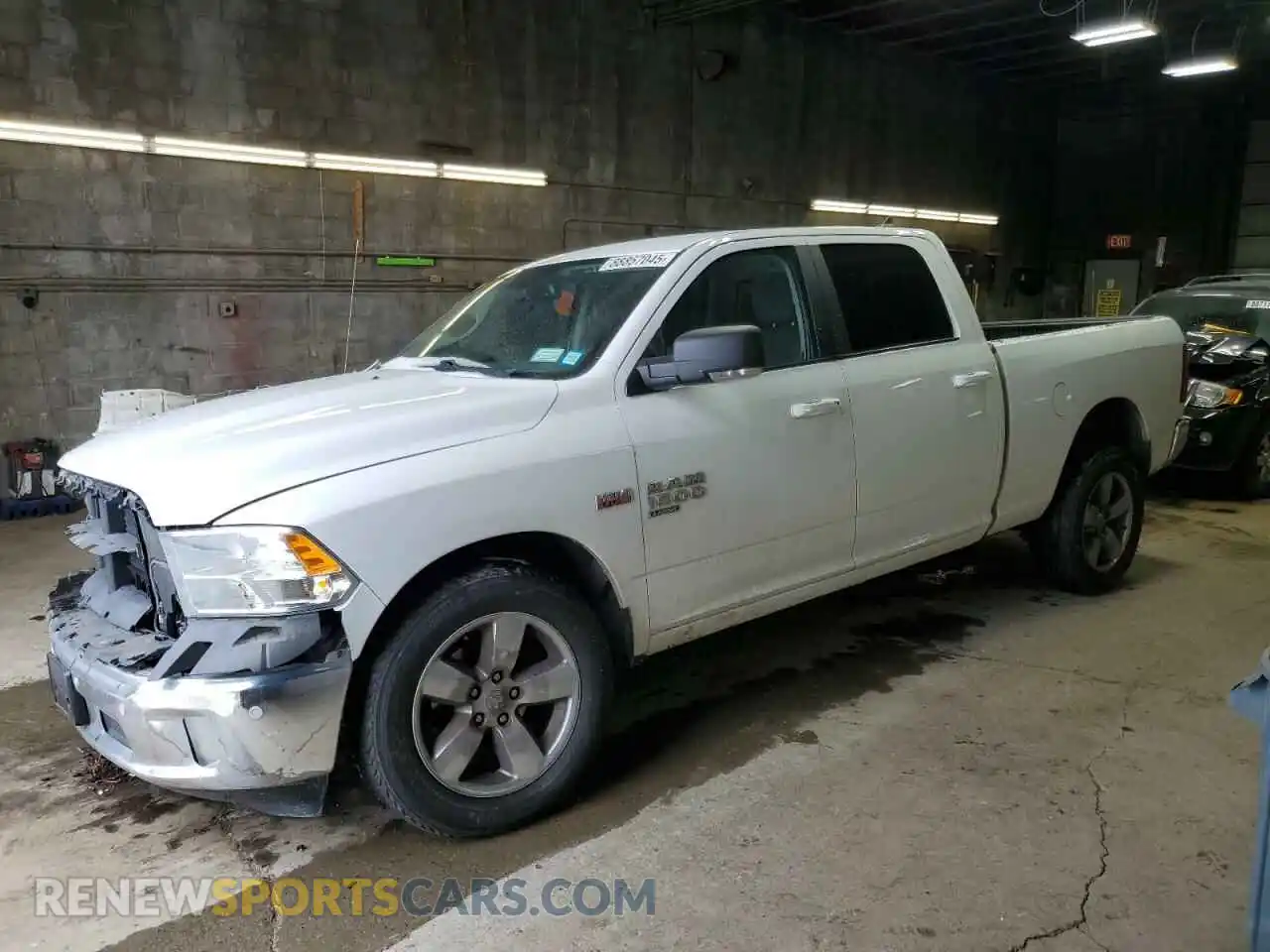 1 Photograph of a damaged car 1C6RR7TT0KS727620 RAM 1500 2019