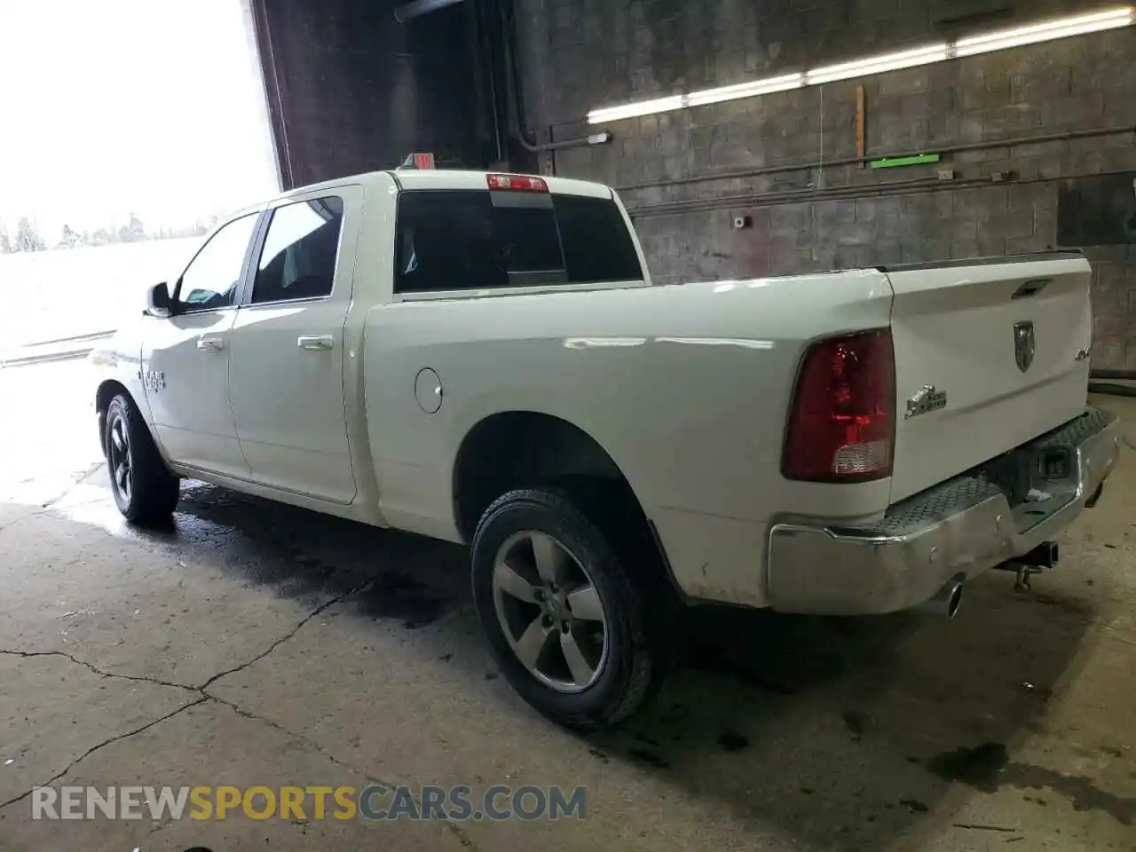 2 Photograph of a damaged car 1C6RR7TT0KS727620 RAM 1500 2019