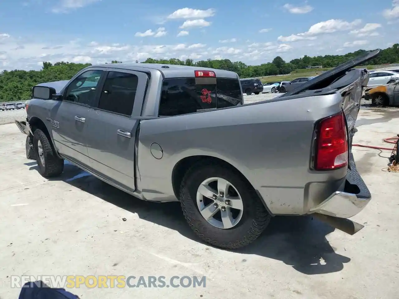 2 Photograph of a damaged car 1C6RR7TT6KS714855 RAM 1500 2019
