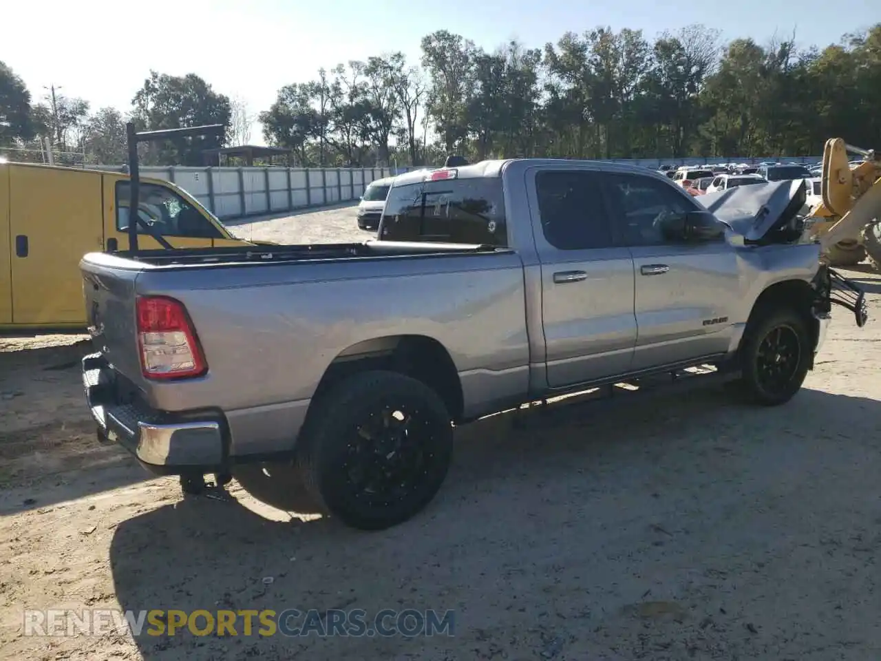 3 Photograph of a damaged car 1C6RREBG0KN792765 RAM 1500 2019