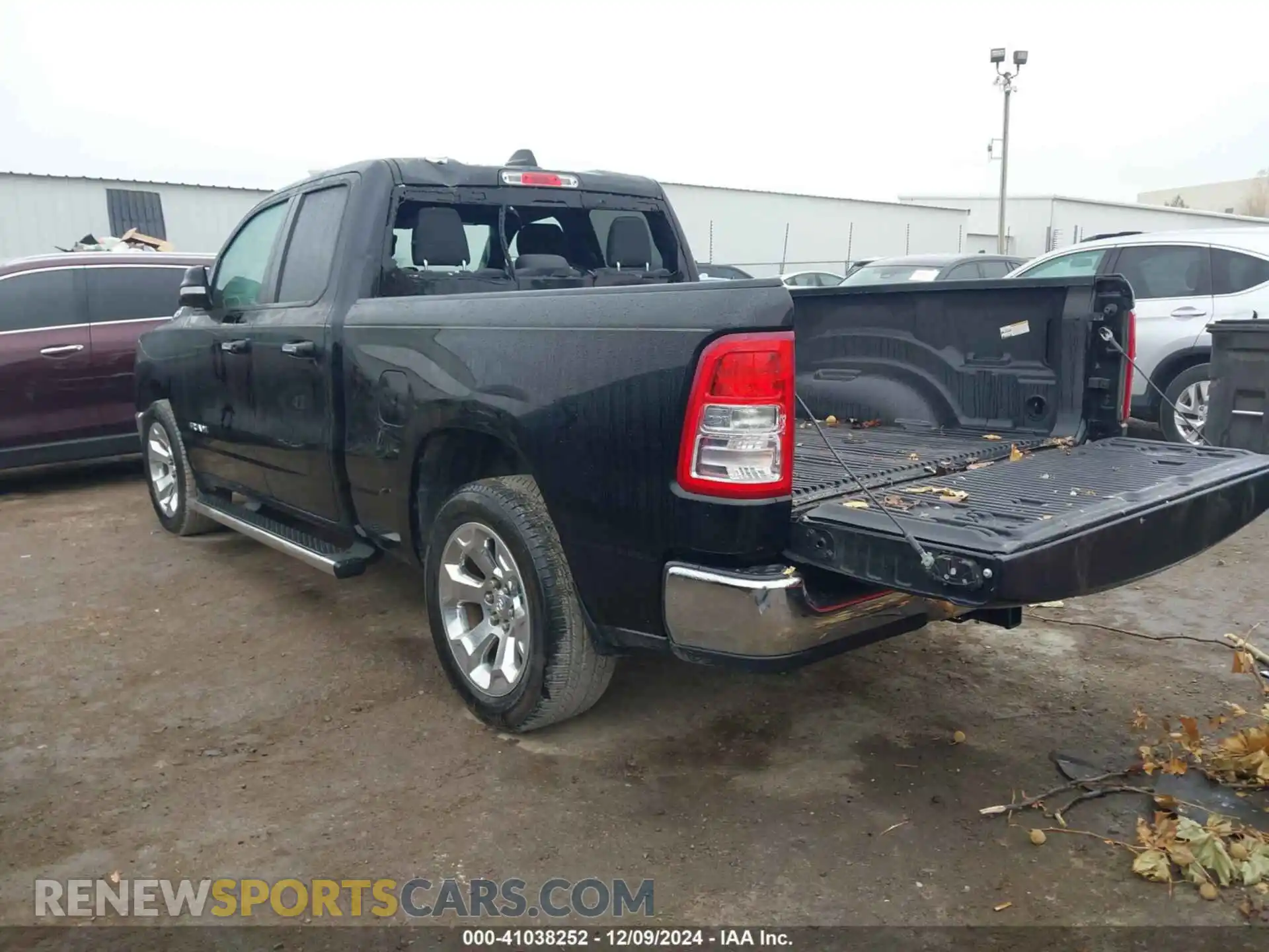 3 Photograph of a damaged car 1C6RREBG1KN902500 RAM 1500 2019